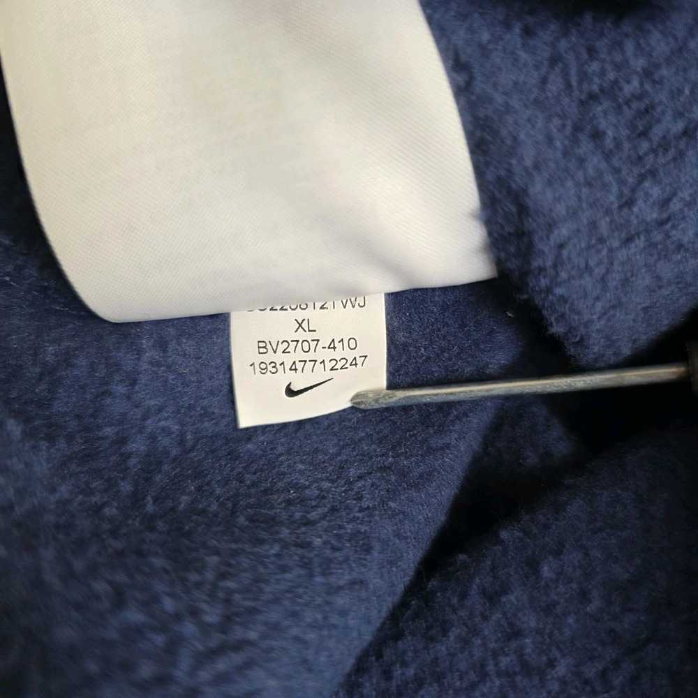 Nike Sportswear Club Fleece Mens Pants Size XL Navy Blue BV2707-410 Cotton Poly - Picture 6 of 10